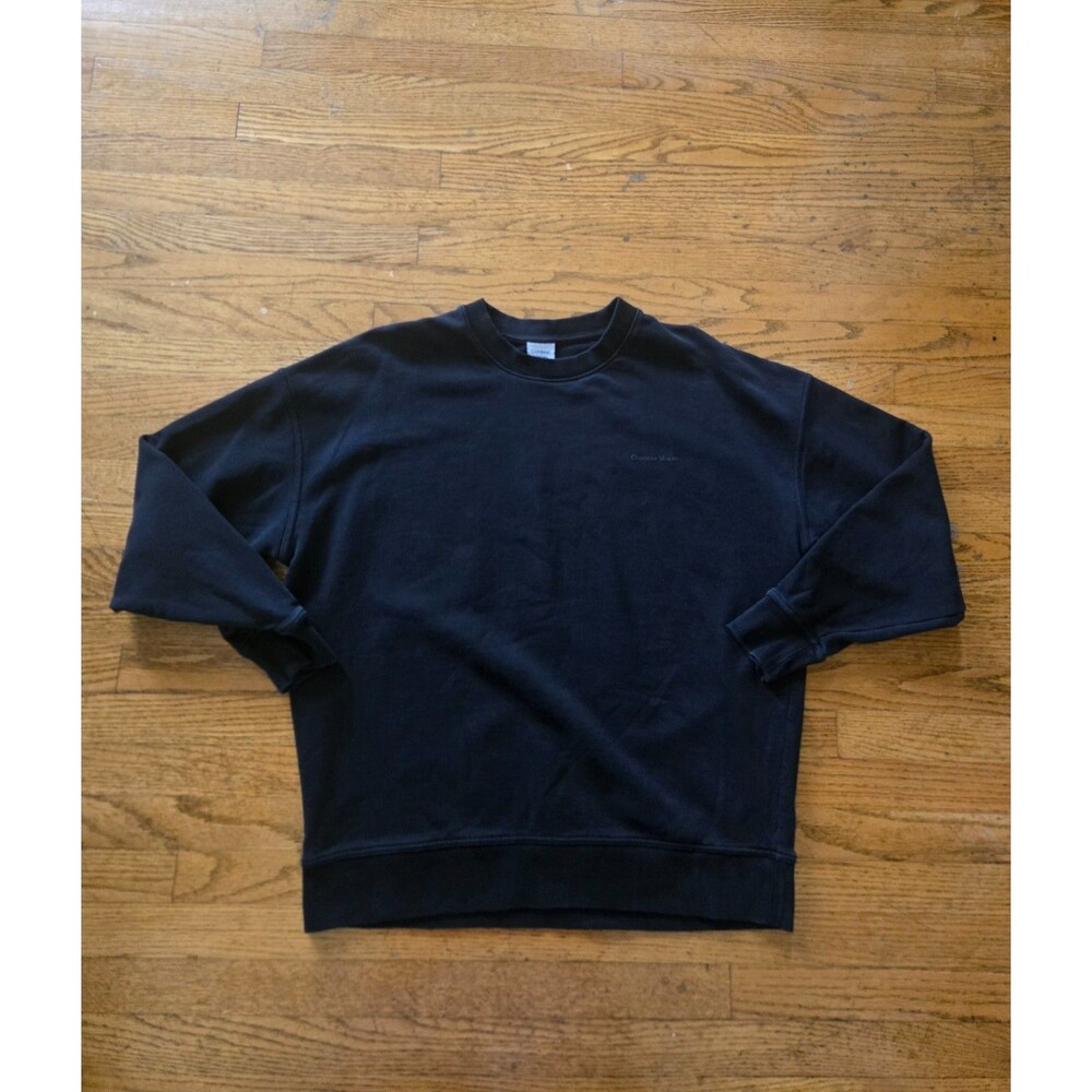 Outdoor Voices Mens Black Longsleeve Crewneck Sweatshirt Size Medium